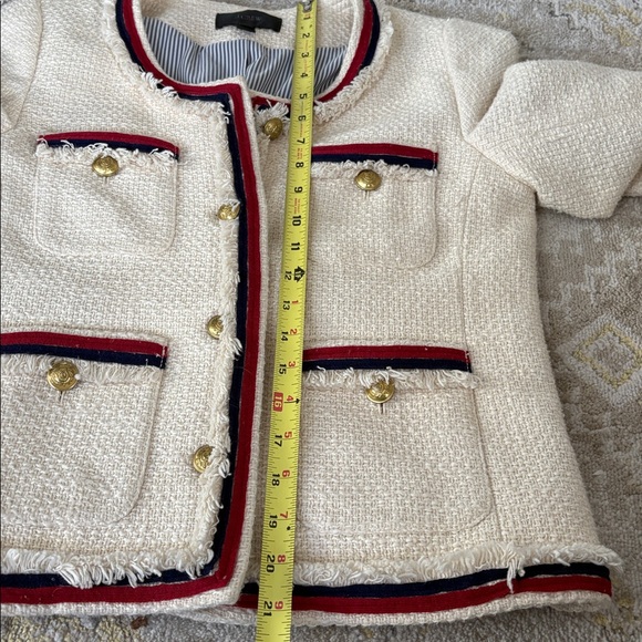 J. Crew Tweed Raw Edge Lady Jacket Blazer - Picture 11 of 11